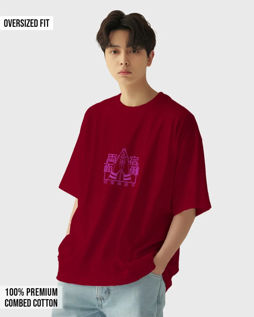 Mens Oversized Tshirt Anime Jujutsu Kaisen 3