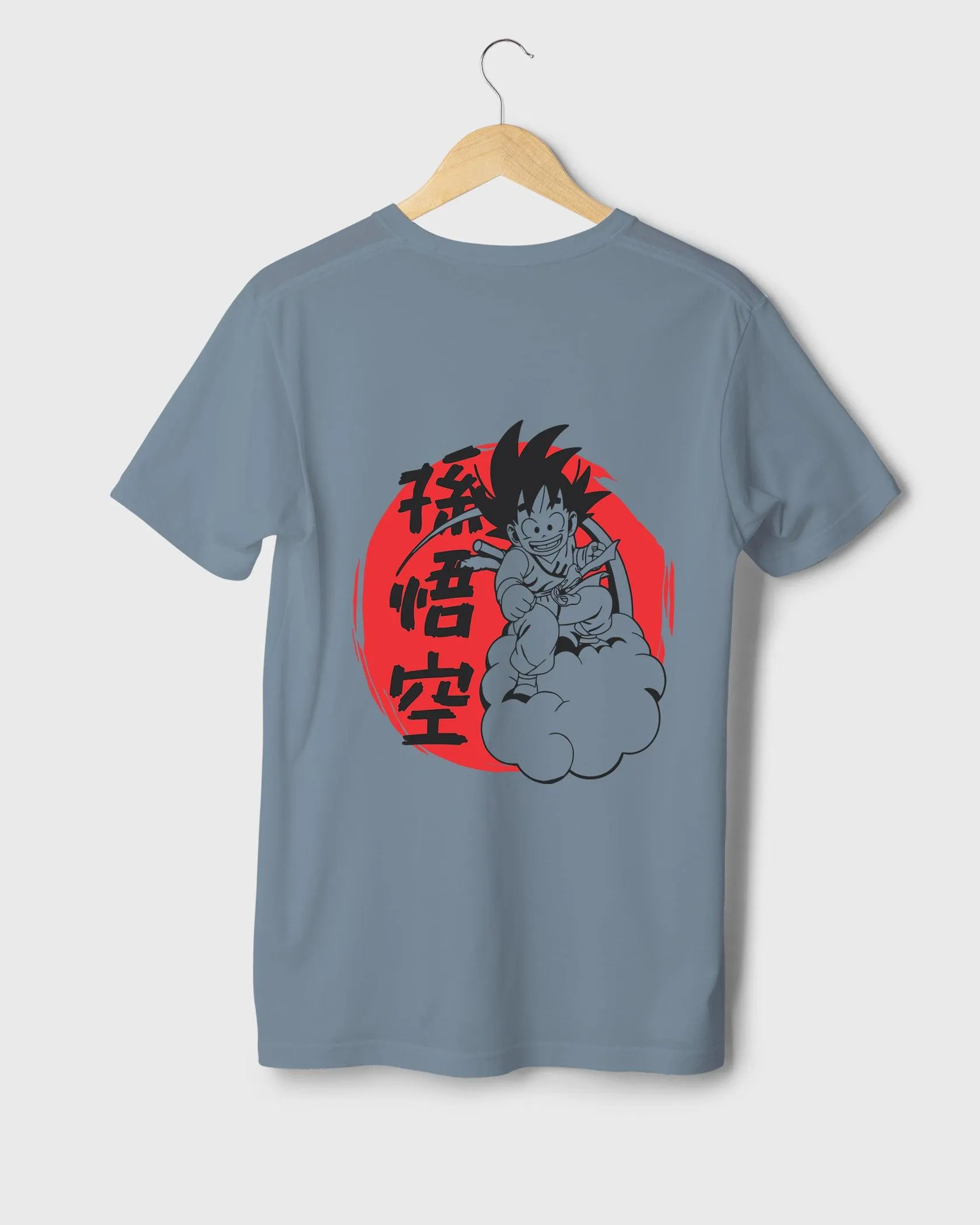 Mens Regular Tshirt Anime Dragonballz Kid Goku