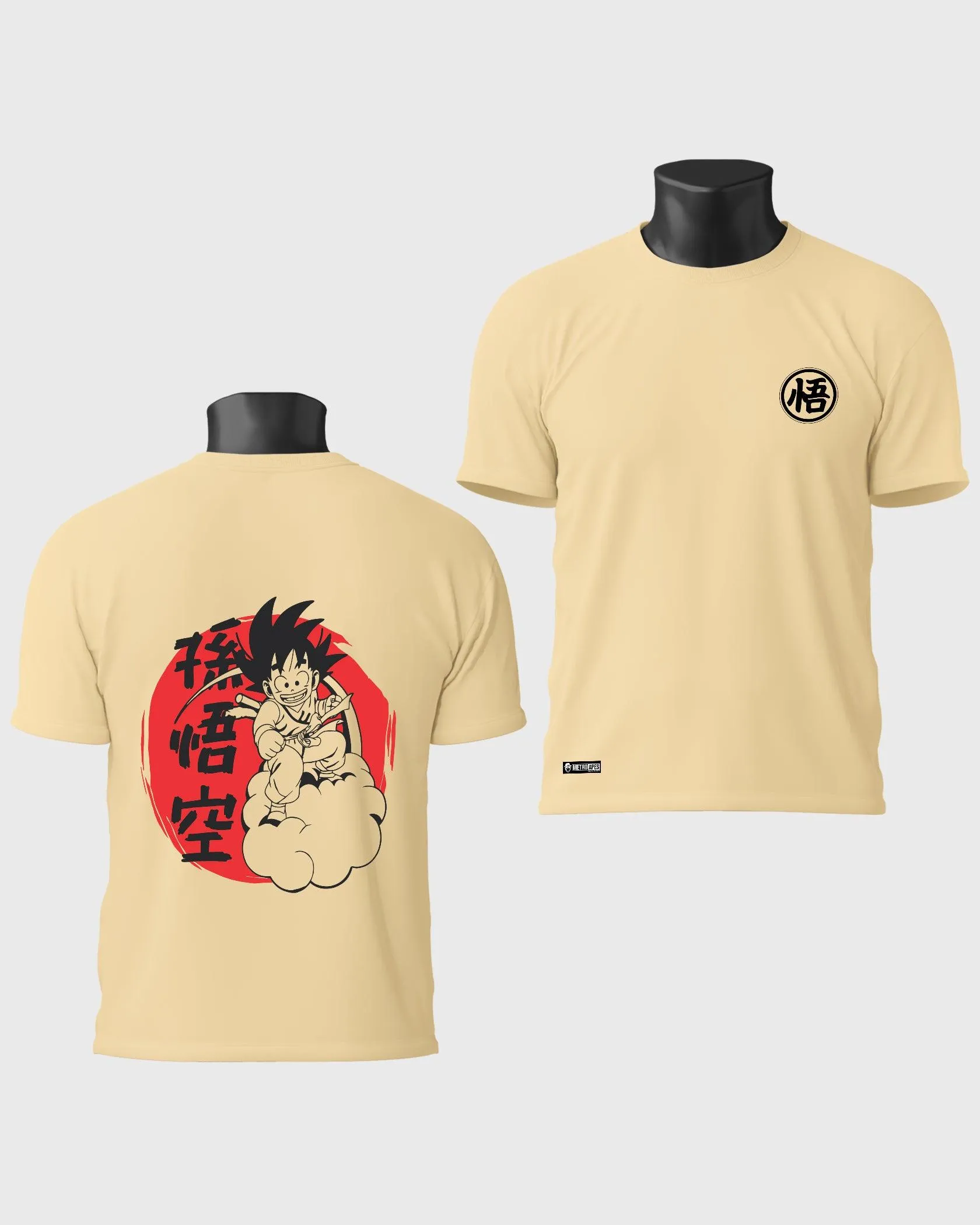 Mens Regular Tshirt Anime Dragonballz Kid Goku