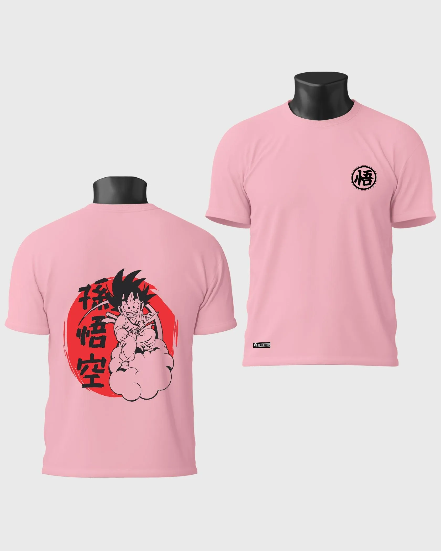 Mens Regular Tshirt Anime Dragonballz Kid Goku