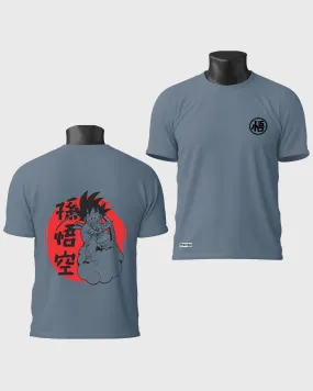 Mens Regular Tshirt Anime Dragonballz Kid Goku