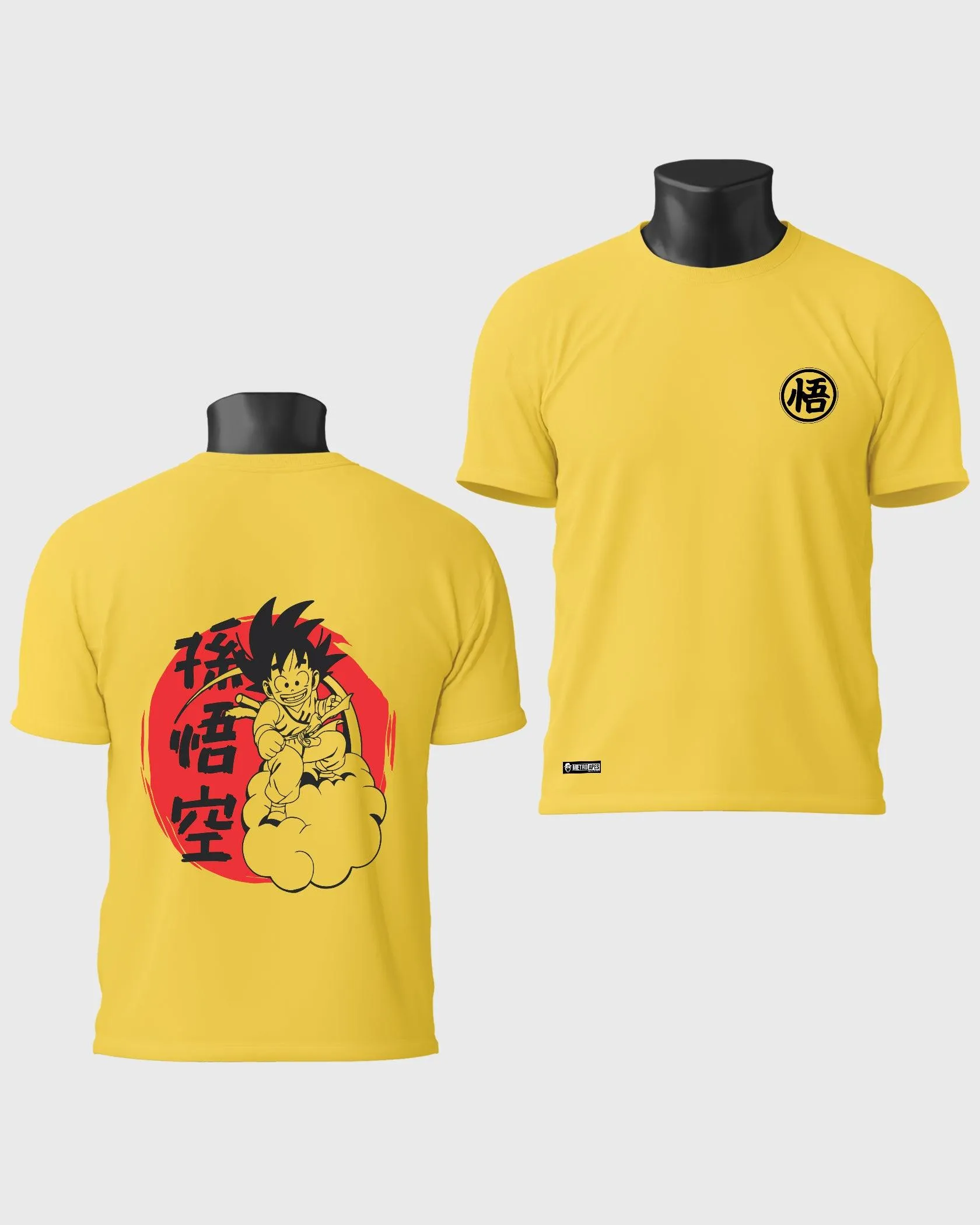 Mens Regular Tshirt Anime Dragonballz Kid Goku