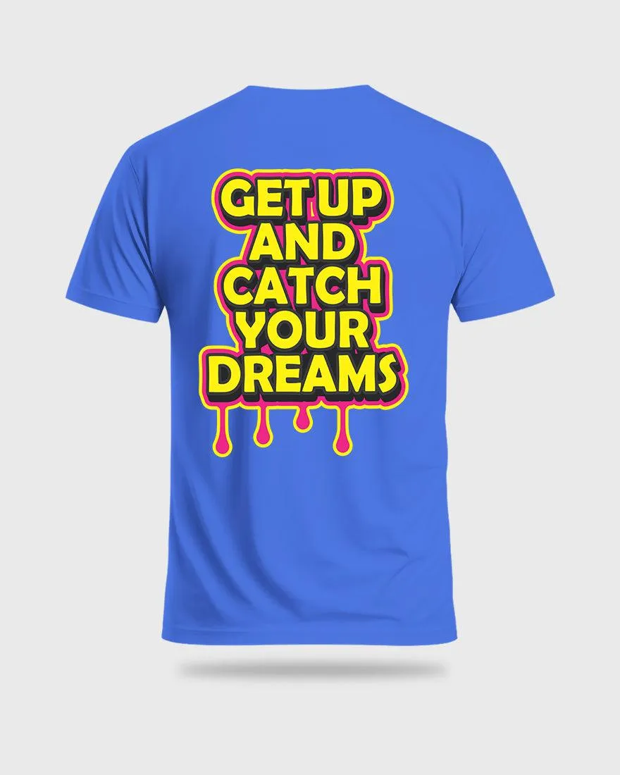 Mens Regular Tshirt Funky Catch Your Dream