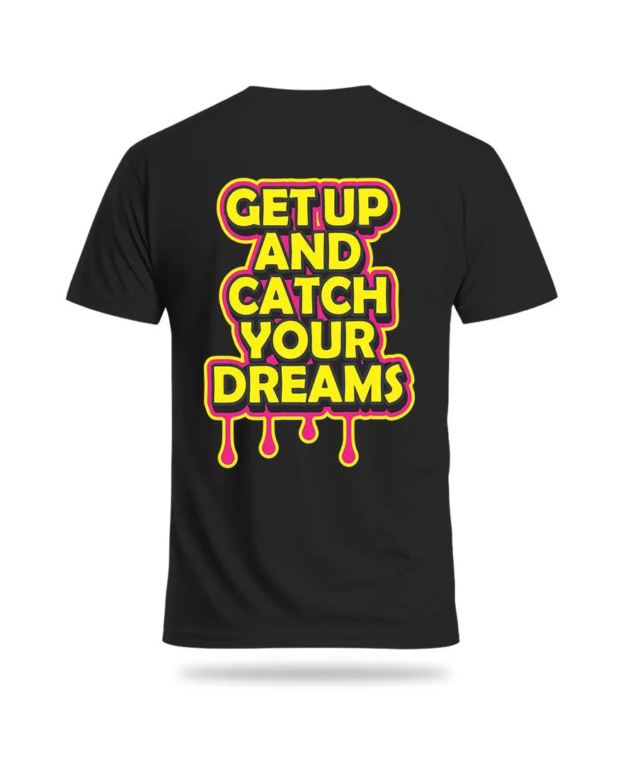 Mens Regular Tshirt Funky Catch Your Dream