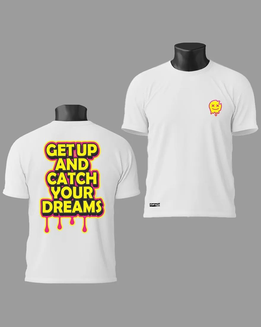 Mens Regular Tshirt Funky Catch Your Dream