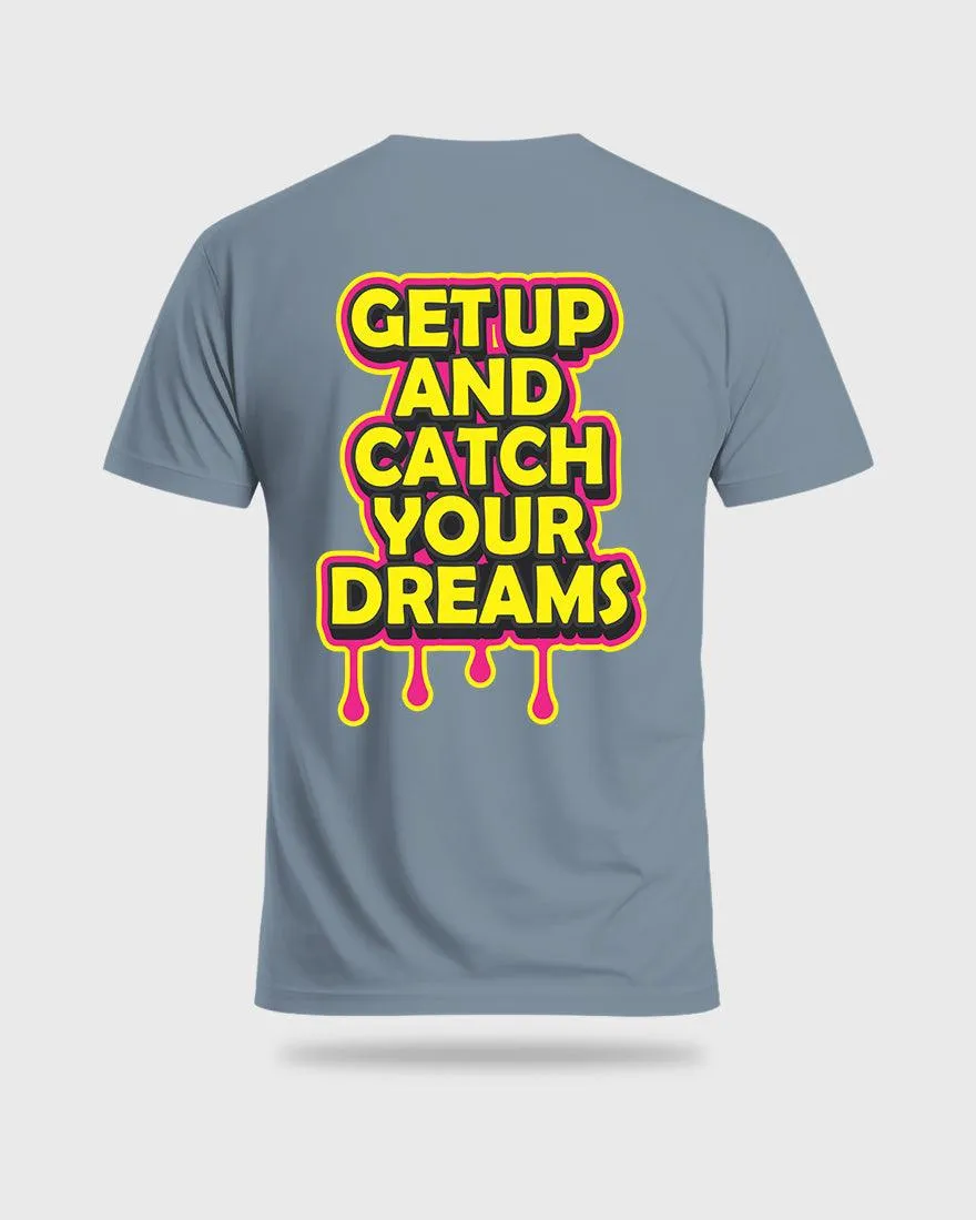Mens Regular Tshirt Funky Catch Your Dream