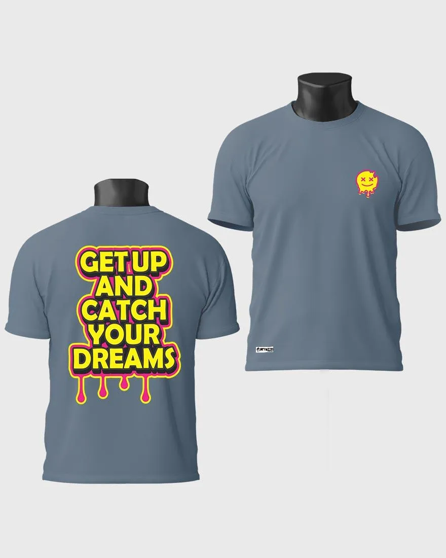 Mens Regular Tshirt Funky Catch Your Dream