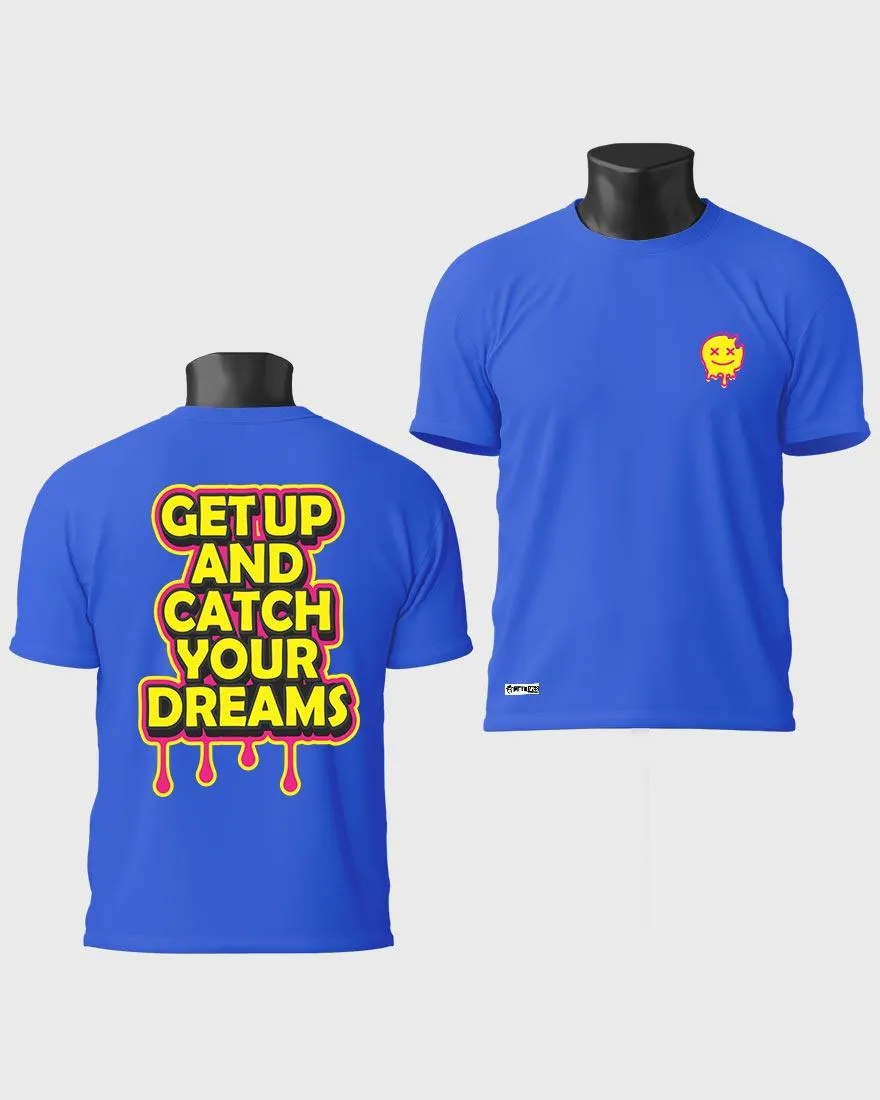 Mens Regular Tshirt Funky Catch Your Dream
