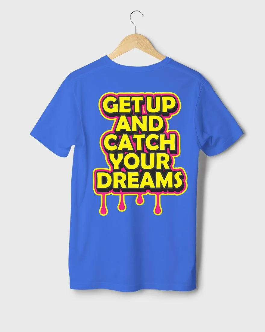 Mens Regular Tshirt Funky Catch Your Dream