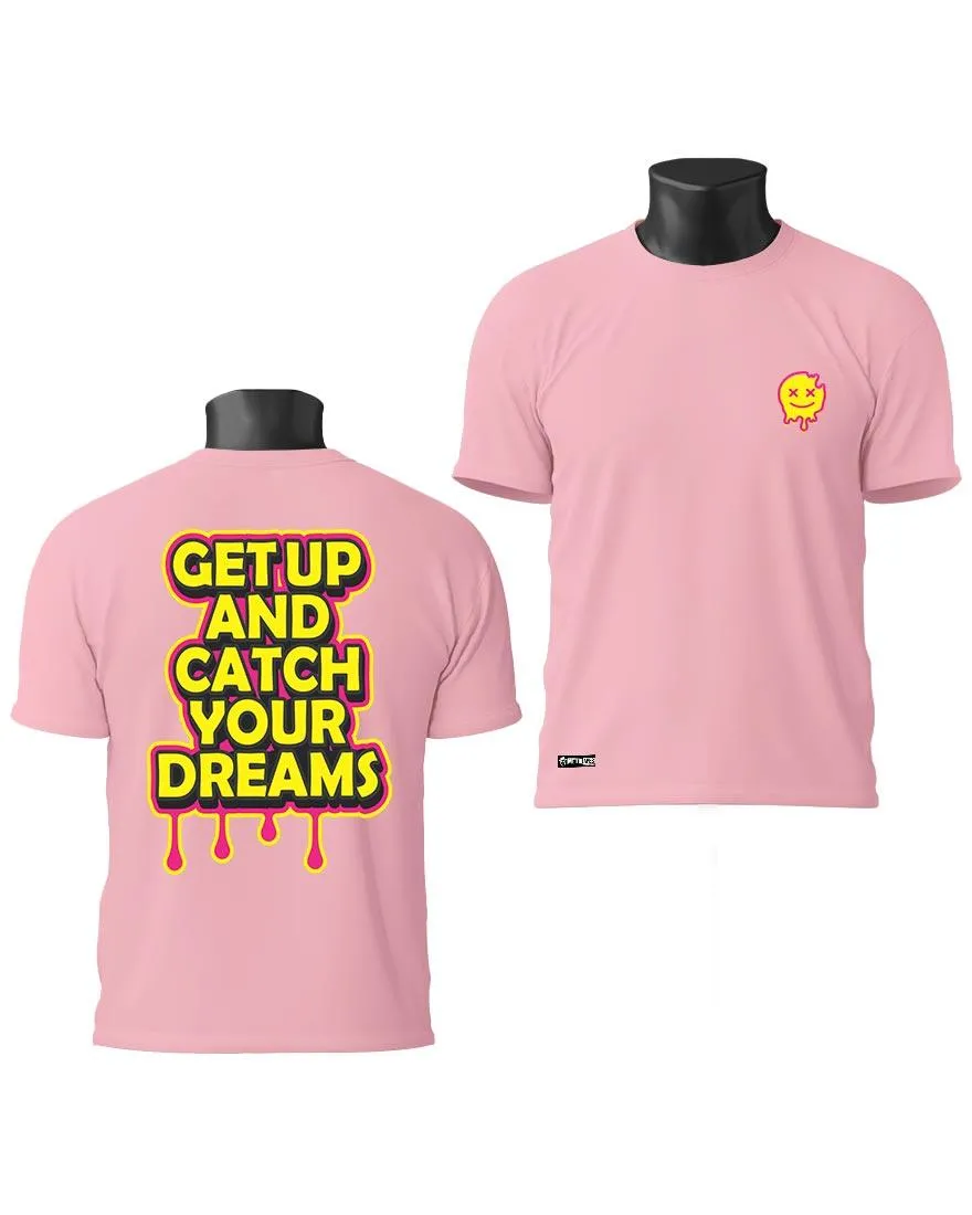 Mens Regular Tshirt Funky Catch Your Dream