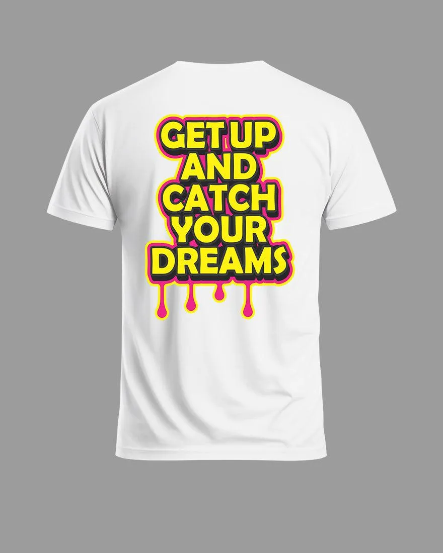 Mens Regular Tshirt Funky Catch Your Dream
