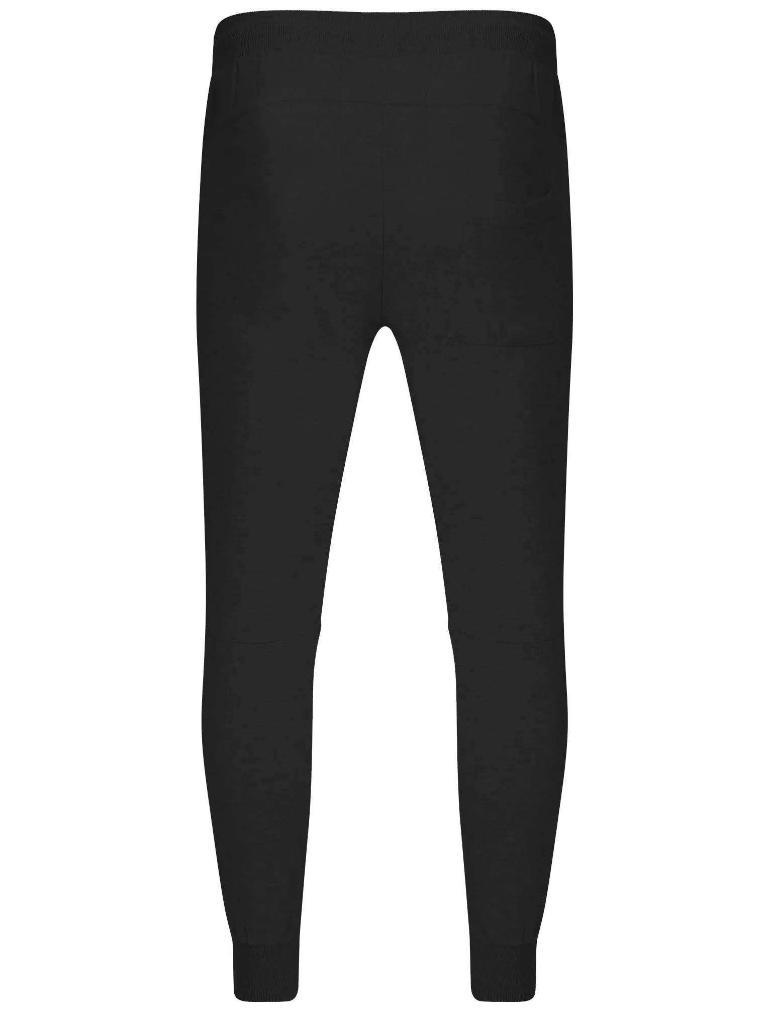 Mens Sammi Skinny Fit Cuffed Joggers in Black