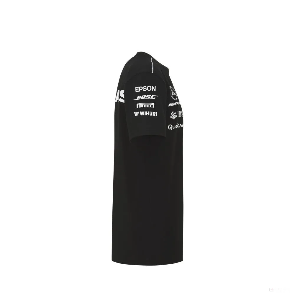 Mercedes Kids T-shirt, Team, Black, 2018