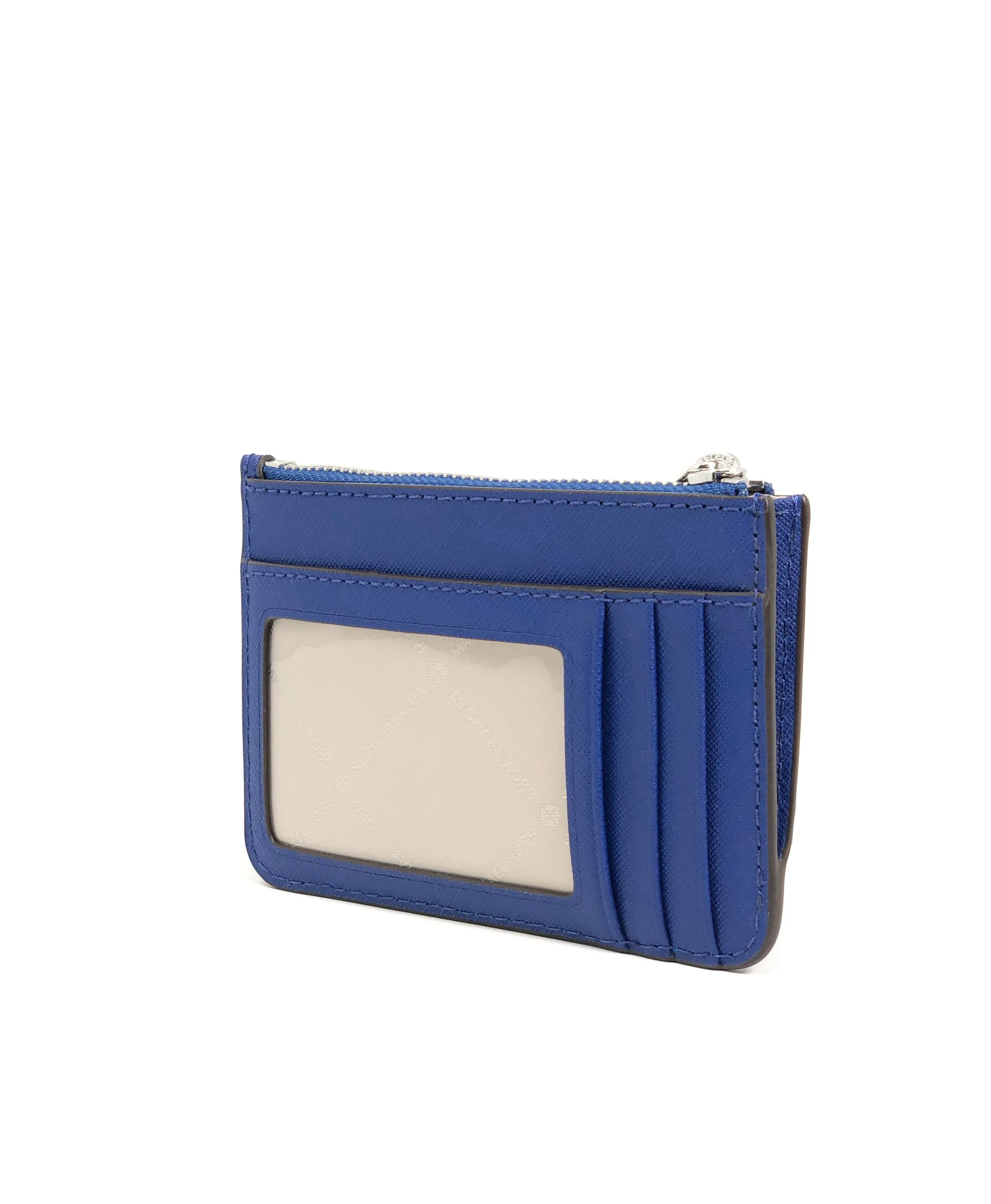 Michael Kors Women's Cobalt Jet Set Travel Small Saffiano Leather Coin Pouch