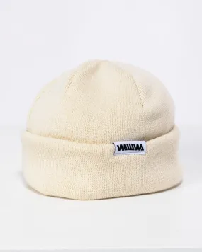 Mill Cotton Beanie - Ecru