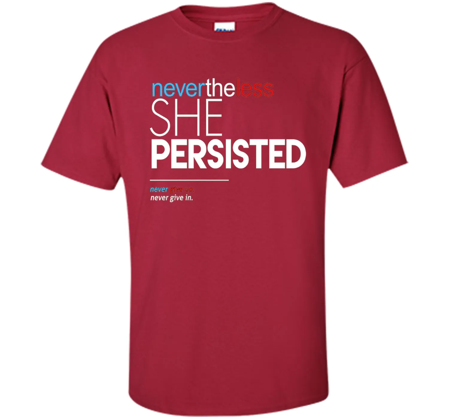 Nevertheless She Persisted - Feminist Quote T-Shirt