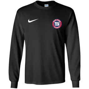 Nike New York Giants Nfl Football Men Long SLeeve Shirt