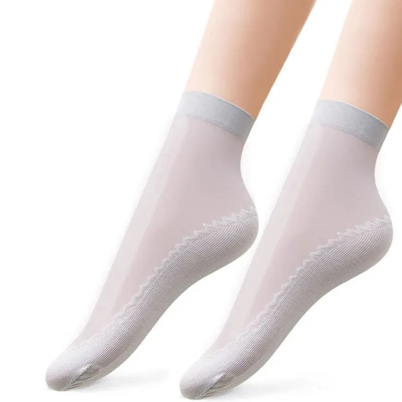 Non-slip cotton socks - silky &amp; comfortable
