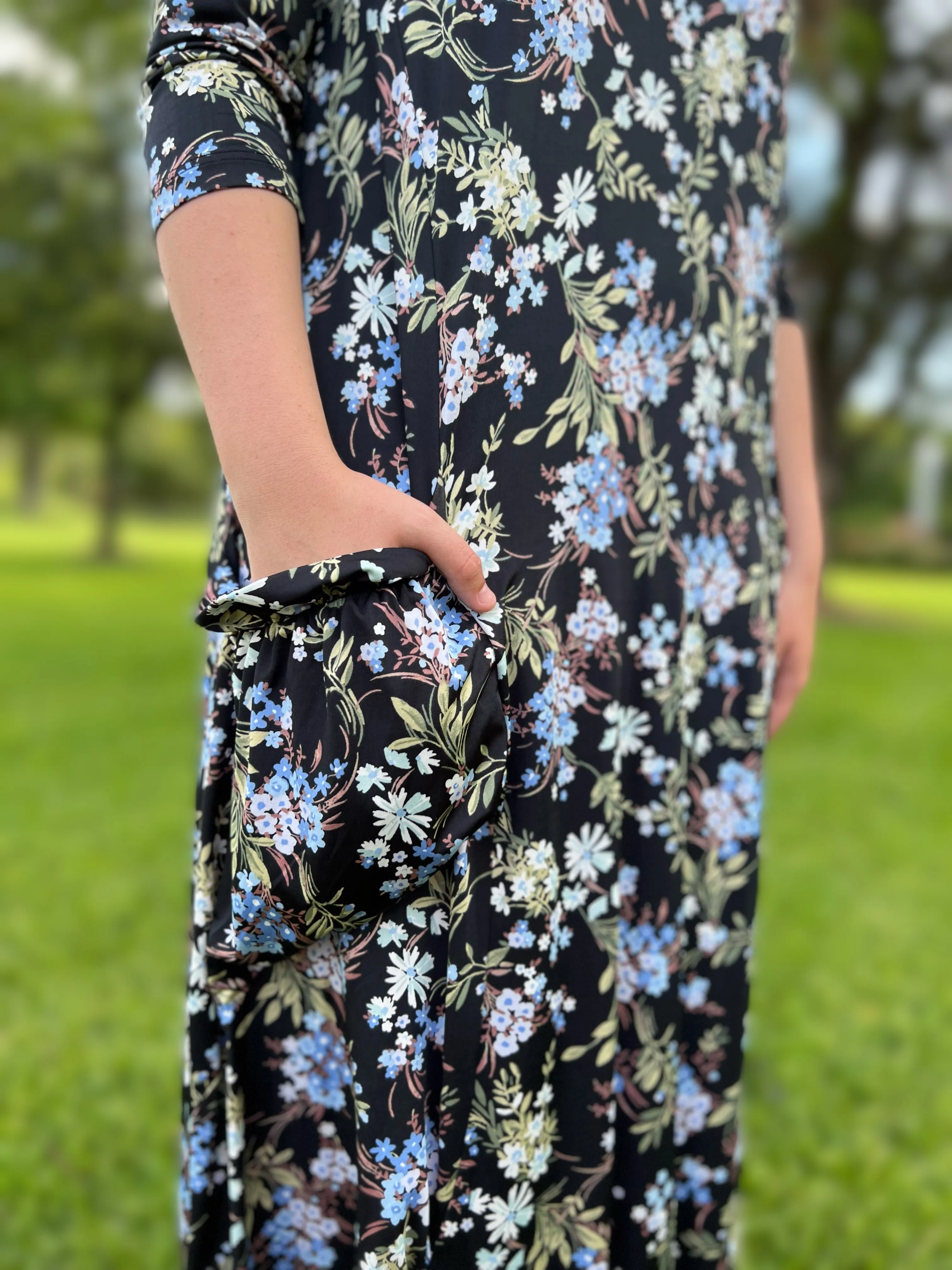 Nya Lined Bubble Dress