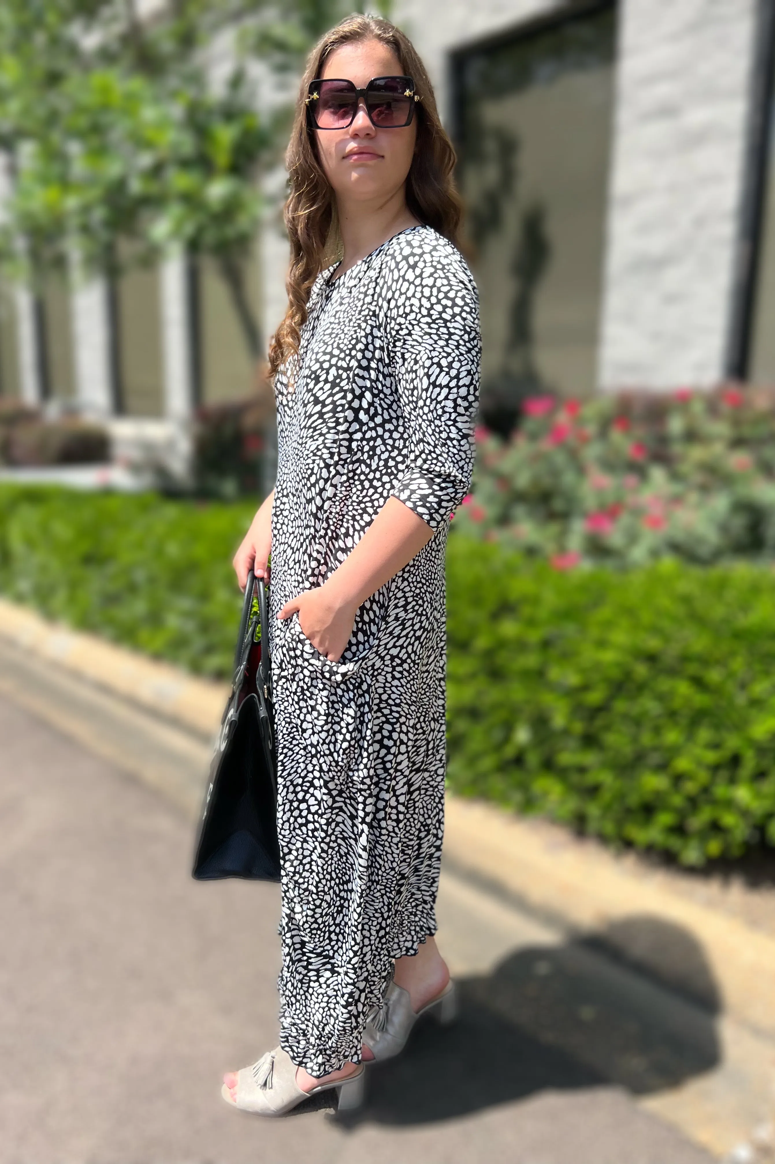 Nya Lined Bubble Dress