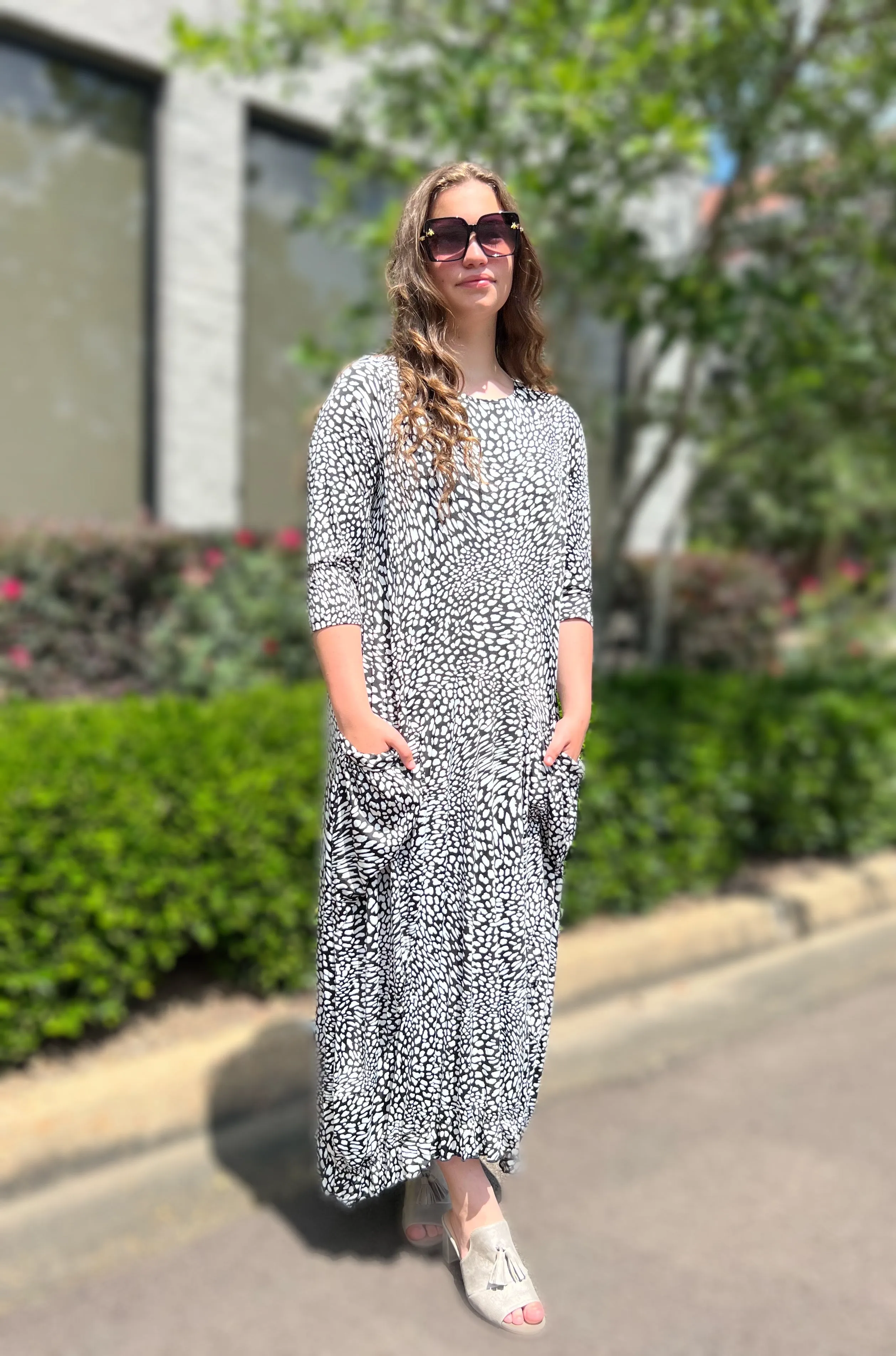 Nya Lined Bubble Dress