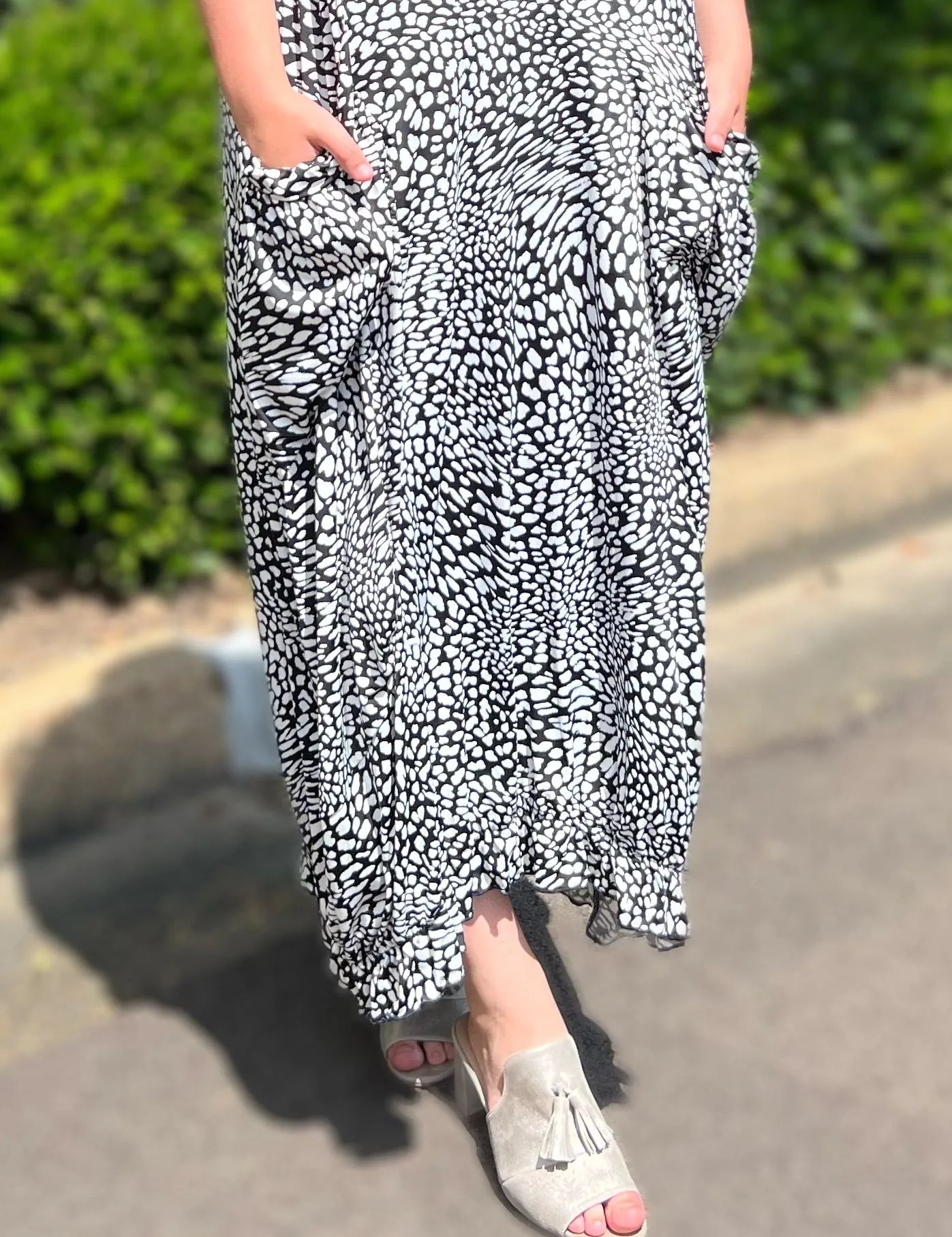 Nya Lined Bubble Dress