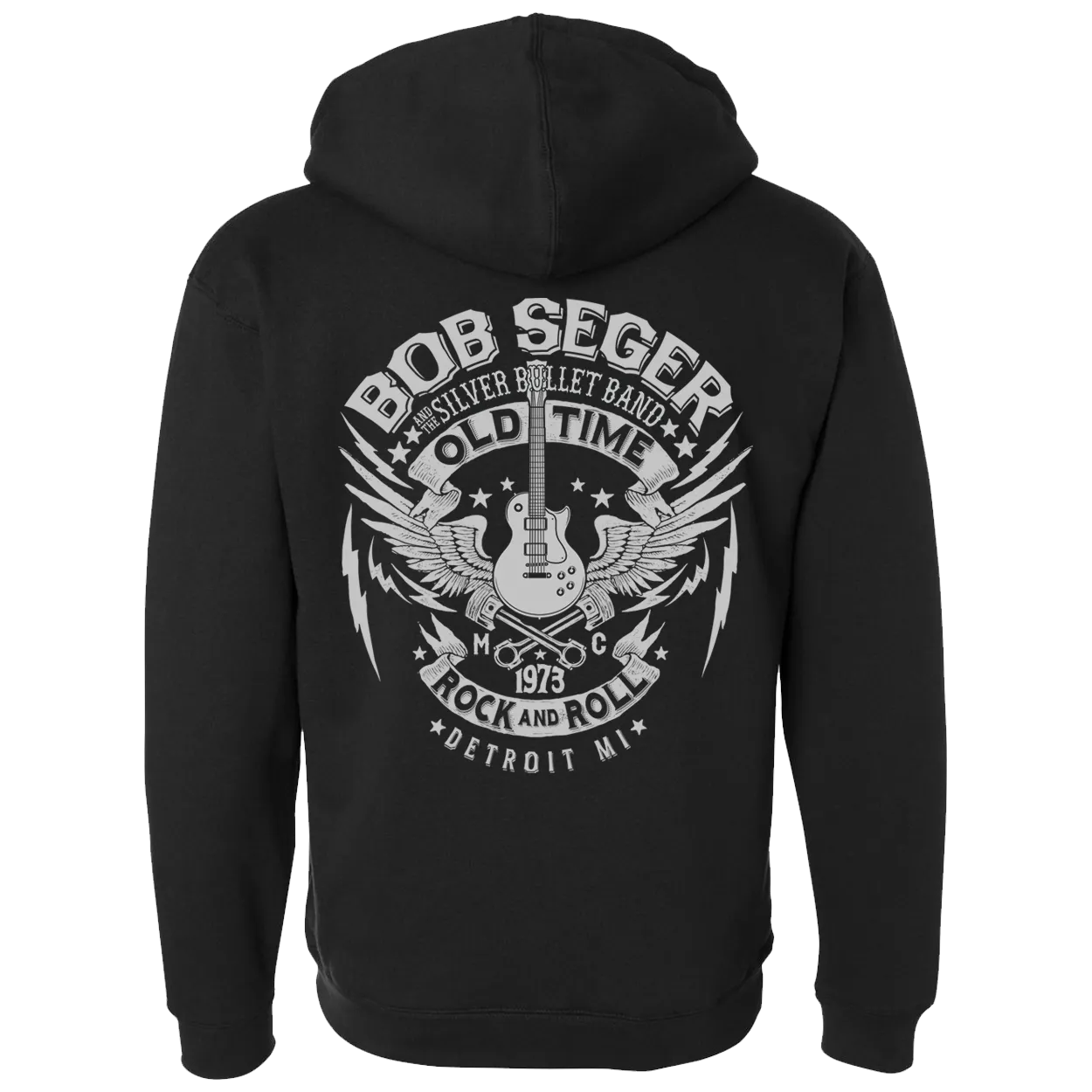 Old Time Rock and Roll Sherpa Zip Hoodie