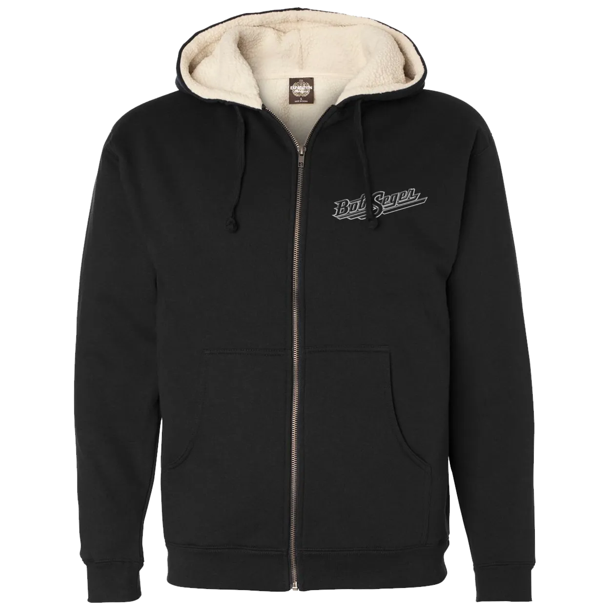 Old Time Rock and Roll Sherpa Zip Hoodie