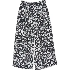 Omnes Black White Floral Culottes