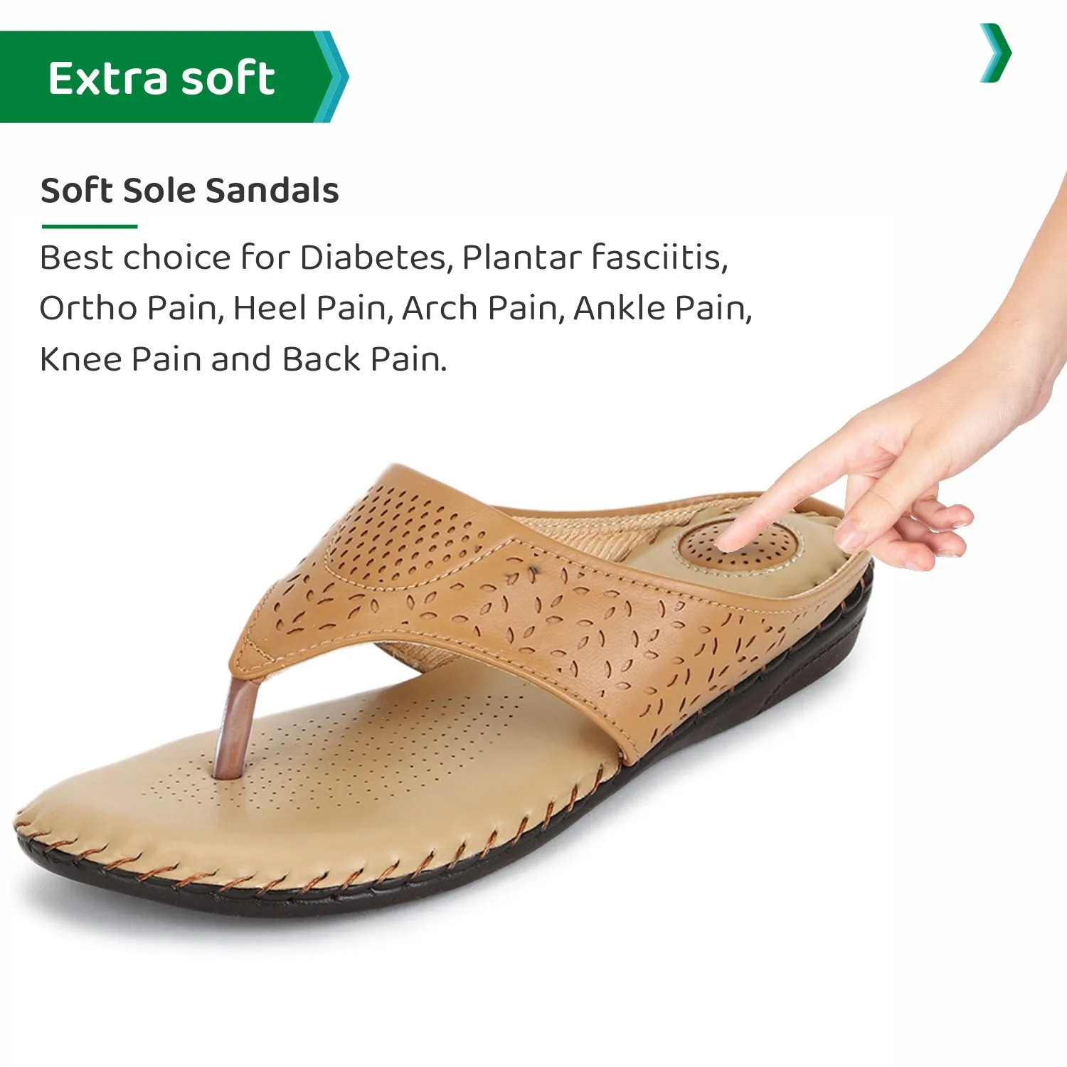 ORTHO JOY doctor slippers |  Fancy chappal