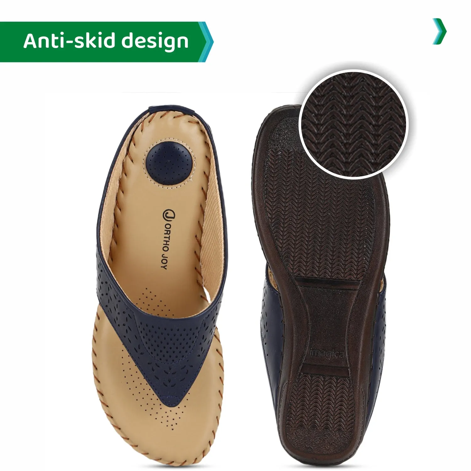 ORTHO JOY doctor slippers |  Fancy chappal