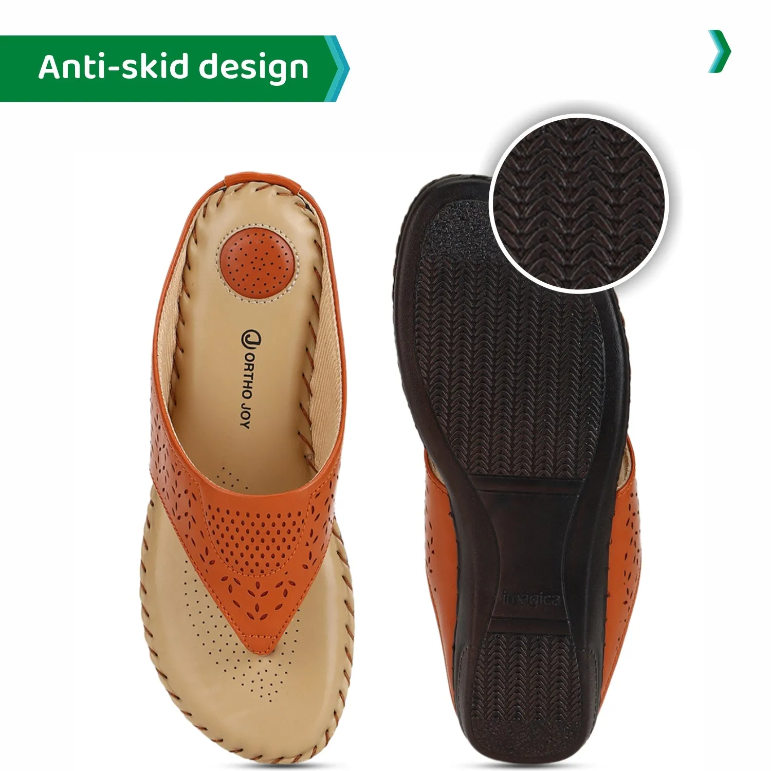 ORTHO JOY doctor slippers |  Fancy chappal