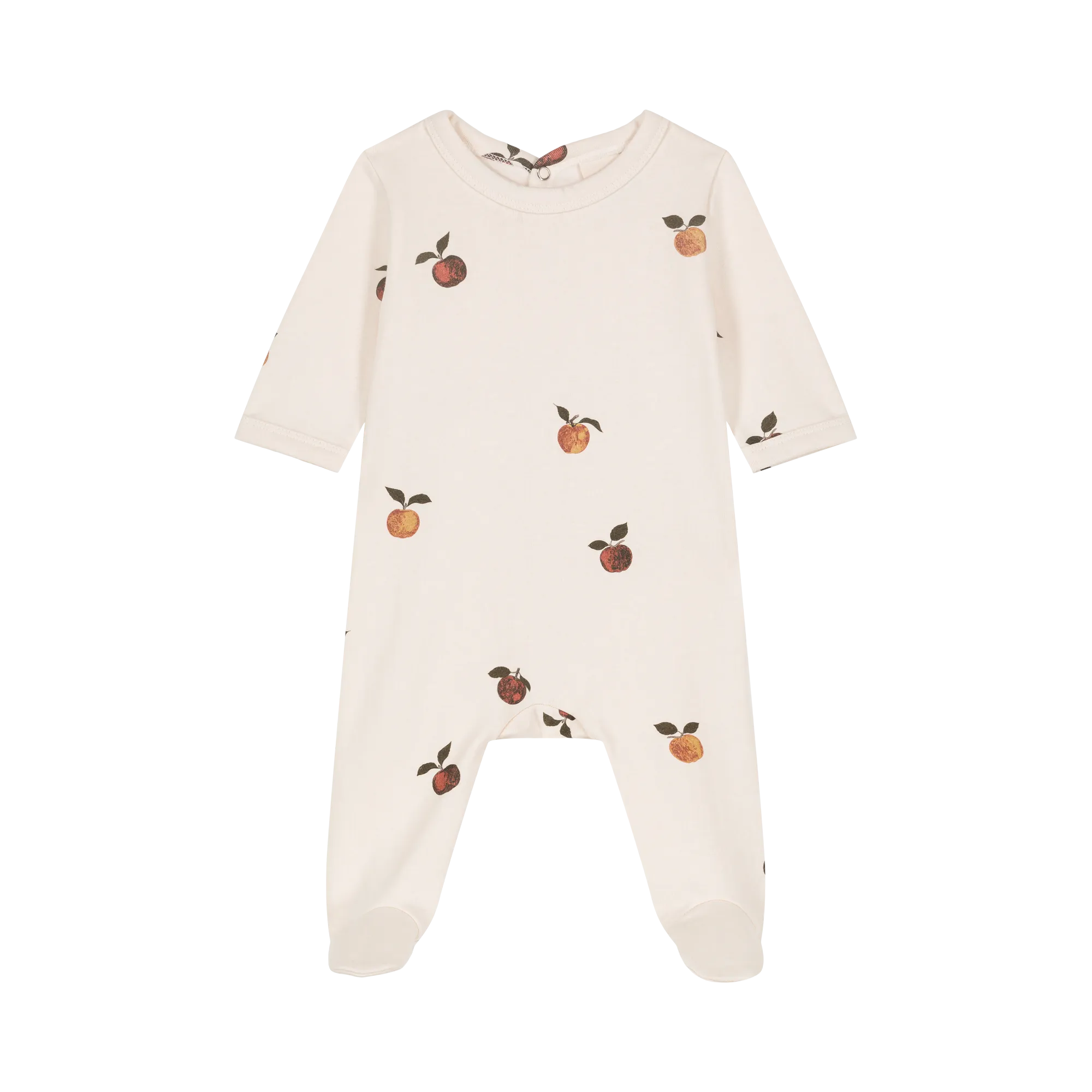【OUTLET】PYJAMAS CHUBBY - ECRU / APPLES