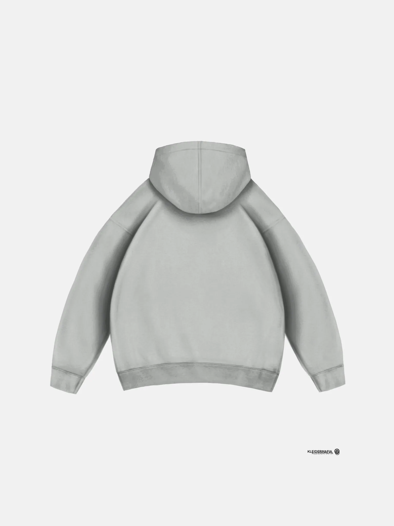 Oversize Basic Hoodie - Grey