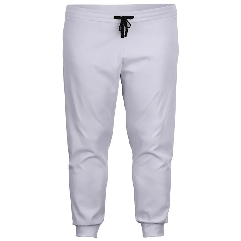 Pale Blue Joggers | Unisex | with PLUS sizes | Bright Pale Blue | C10M10Y0K0