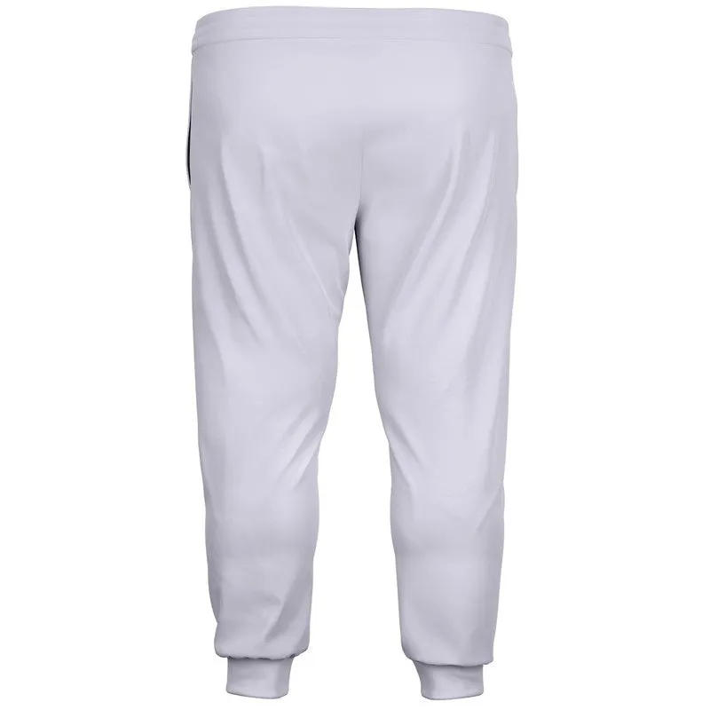 Pale Blue Joggers | Unisex | with PLUS sizes | Bright Pale Blue | C10M10Y0K0