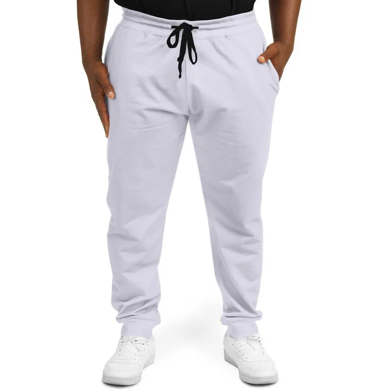 Pale Blue Joggers | Unisex | with PLUS sizes | Bright Pale Blue | C10M10Y0K0