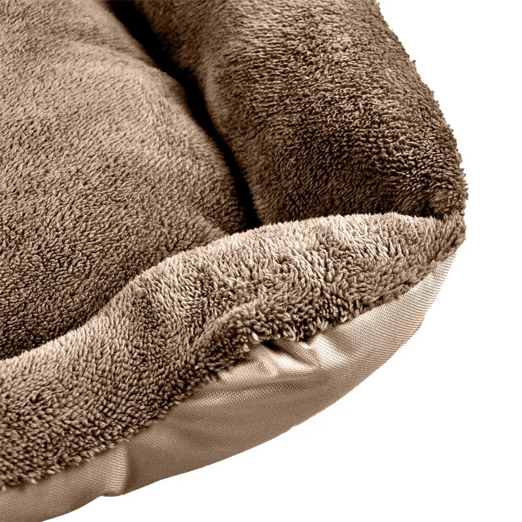 Pet Bed Mattress Dog Cat Pad Mat Cushion Soft Winter Warm Large Cream