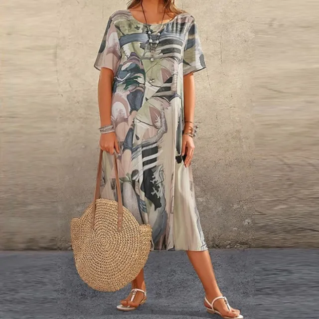 PHOEBE™ | COMFORTABLE FLORAL DRESS