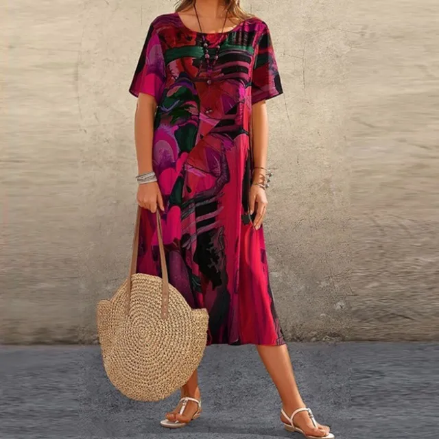 PHOEBE™ | COMFORTABLE FLORAL DRESS