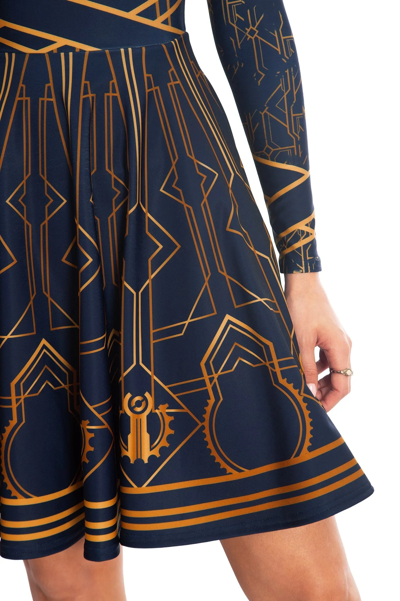 Piltover Toastie Long Sleeve Longline Dress