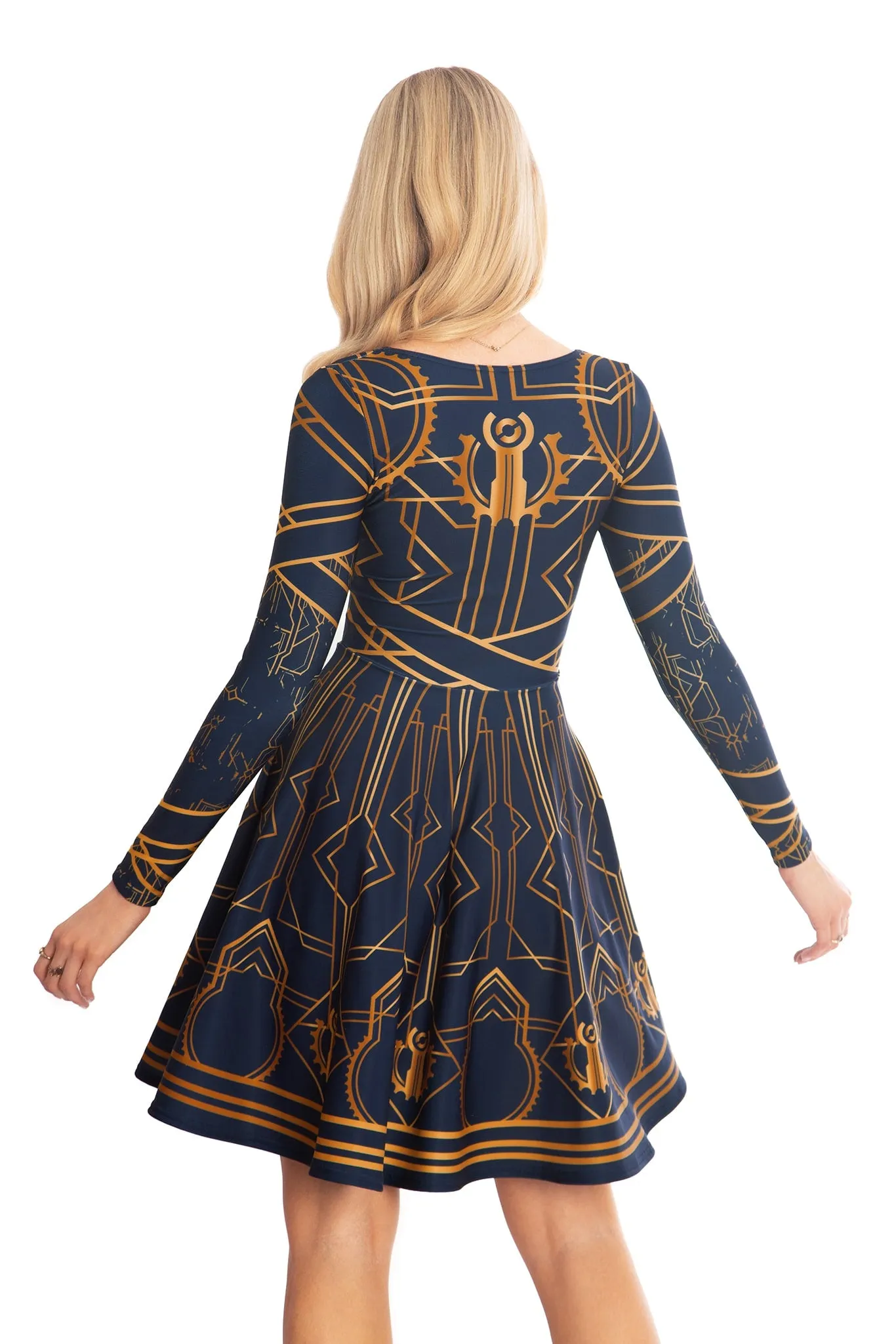 Piltover Toastie Long Sleeve Longline Dress