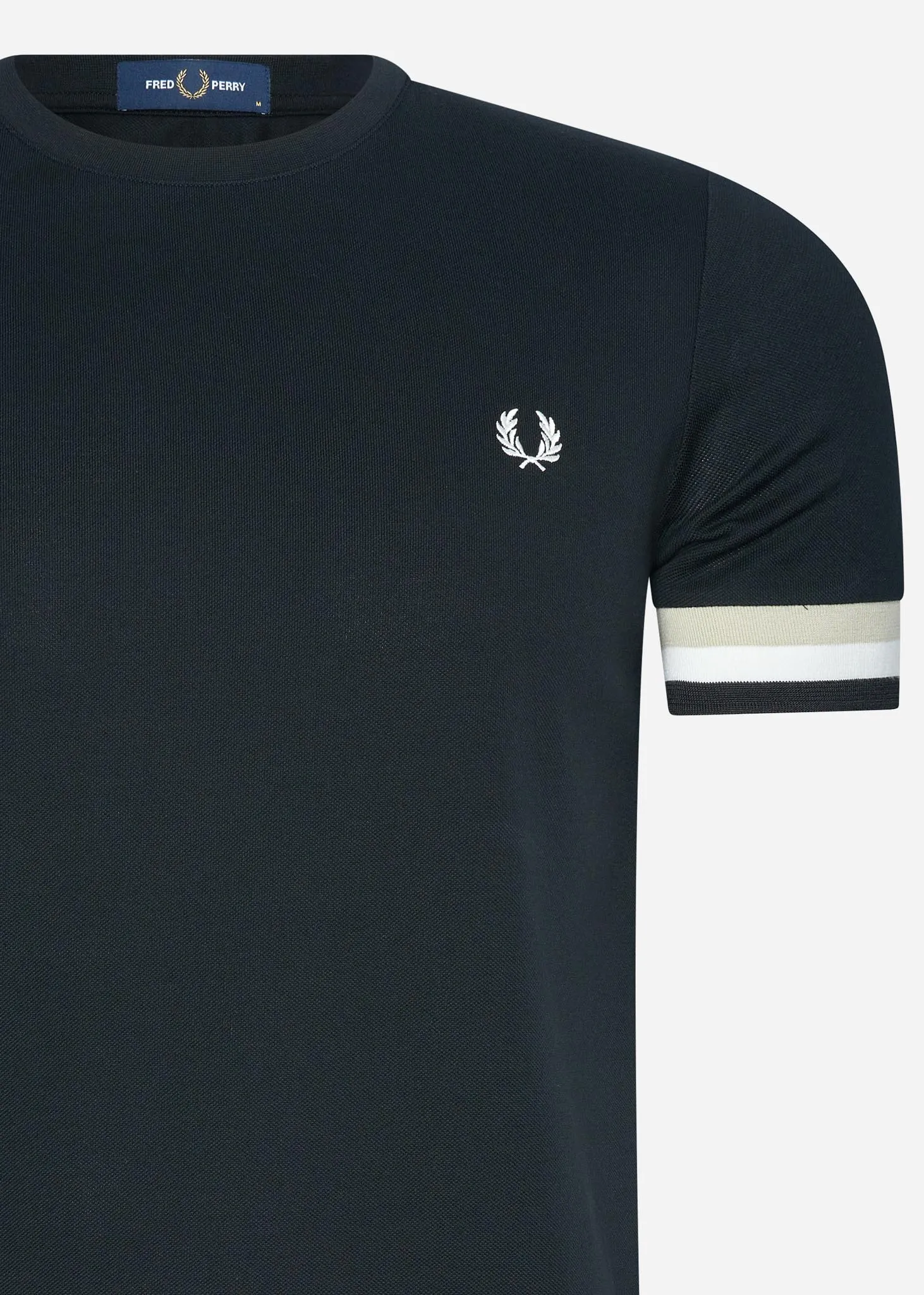 Pique t-shirt - black