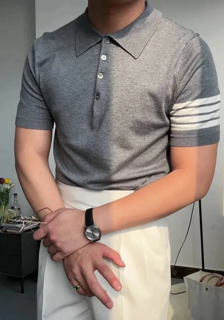 Polo casual slim fit summer t-shirt