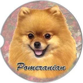 Pomeranian Car Coaster