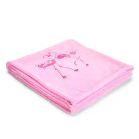 Pretty Flamingo Fleece Throw