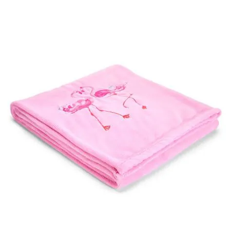 Pretty Flamingo Fleece Throw