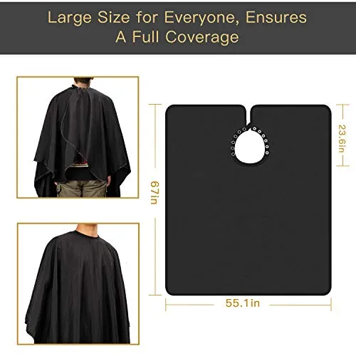 Professional Barber Cape 1 Pack - 67" x 55"