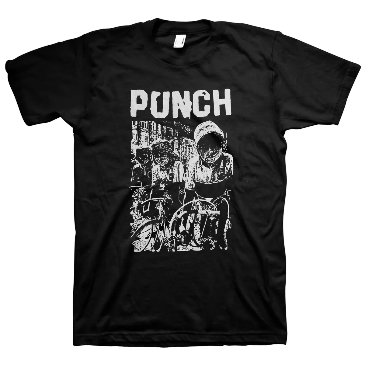 Punch "Bikers" Black T-Shirt