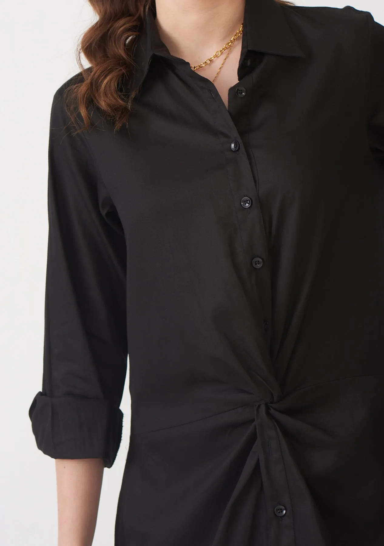 Pure Cotton Comfortable Midi Dress for Women
